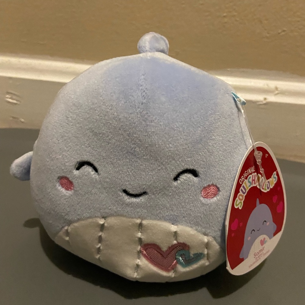 Samir the whale squishmallow